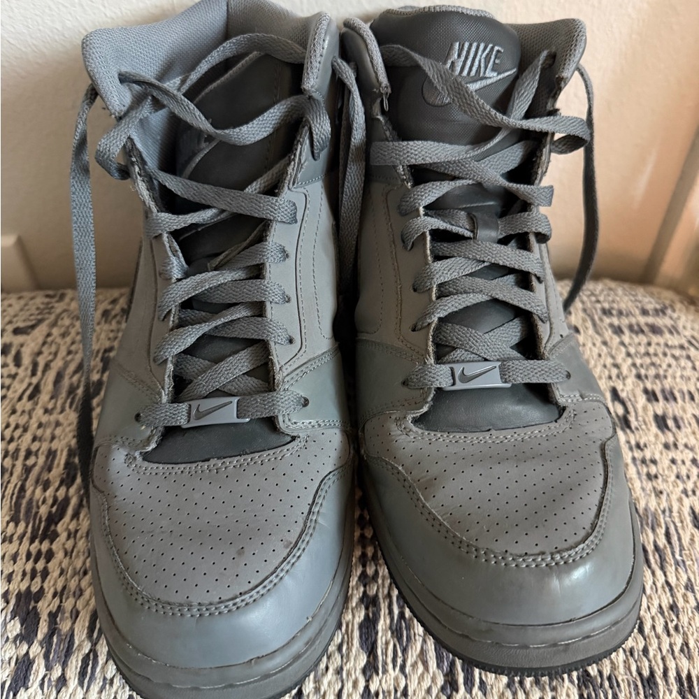 Nike Men's Charcoal High-Top Sneakers